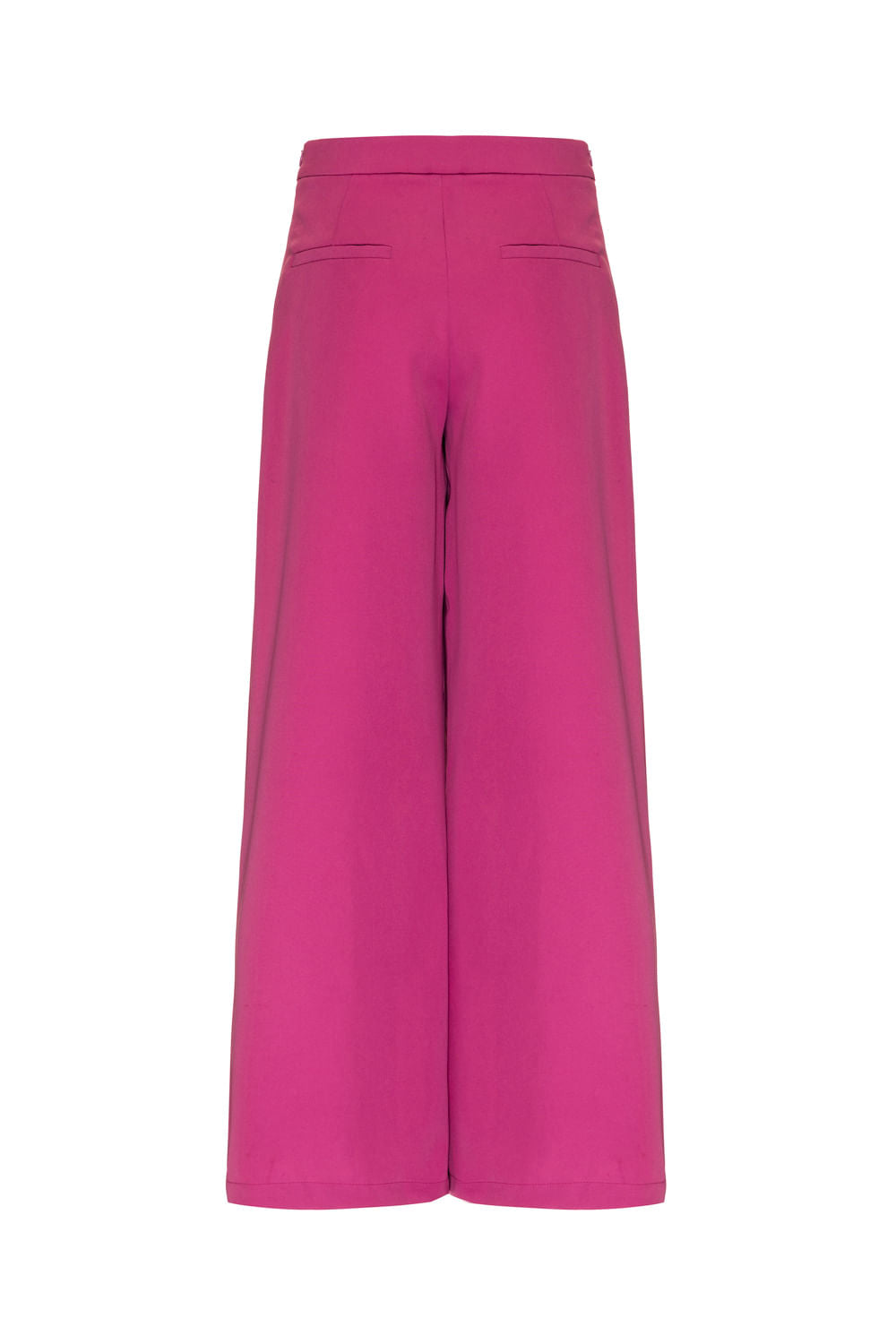 CALÇA PANTALONA CREPE EDIE FUCSIA