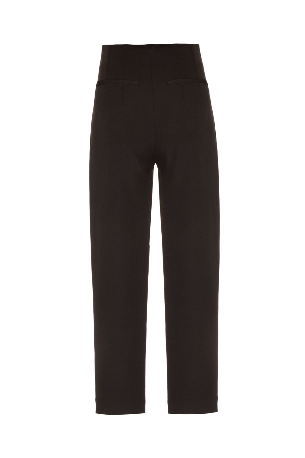 CALÇA PESPONTOS CREPE EDIE PRETO