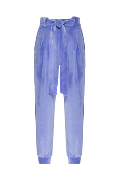 CALÇA FAIXA VELUDO BABYLON LILAS
