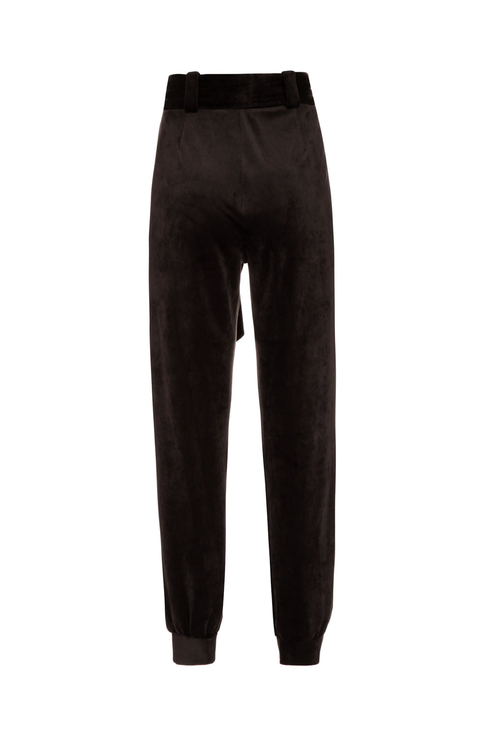 CALÇA FAIXA VELUDO BABYLON PRETO