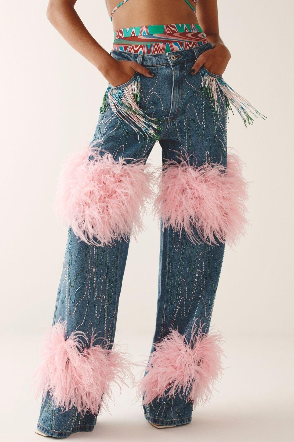 CALÇA PLUMAS DENIM VOGEL JEANS