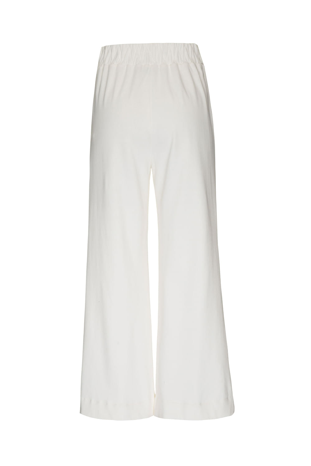 CALÇA AMPLA MOLETOM LUCY - MÃES OFF WHITE