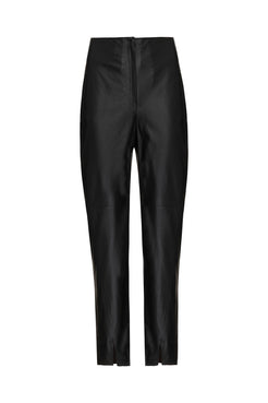CALÇA FENDAS COURO DUNA PRETO