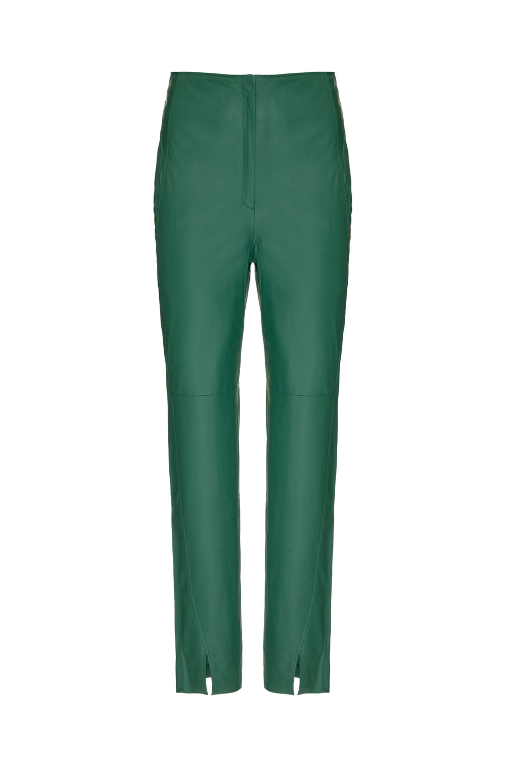 CALÇA FENDAS COURO DUNA VERDE