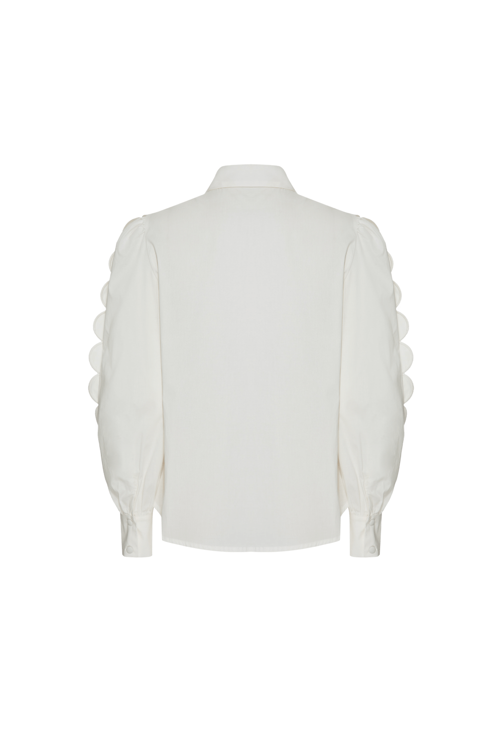 CAMISA BABADO TRICOLINE SPENCER OFF WHITE