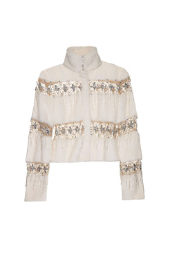 CASACO PATBO DIA DAS MÃES I23 OFF WHITE