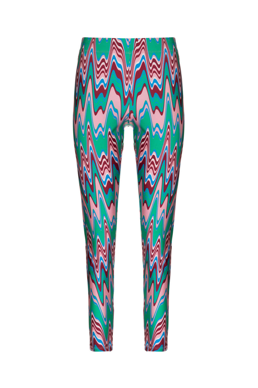 LEGGING LYCRA WAVES VERDE