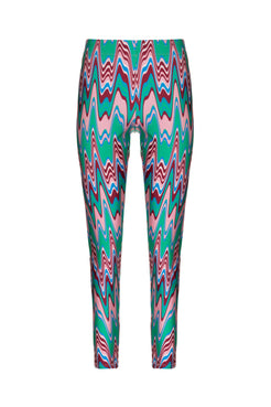 LEGGING LYCRA WAVES VERDE