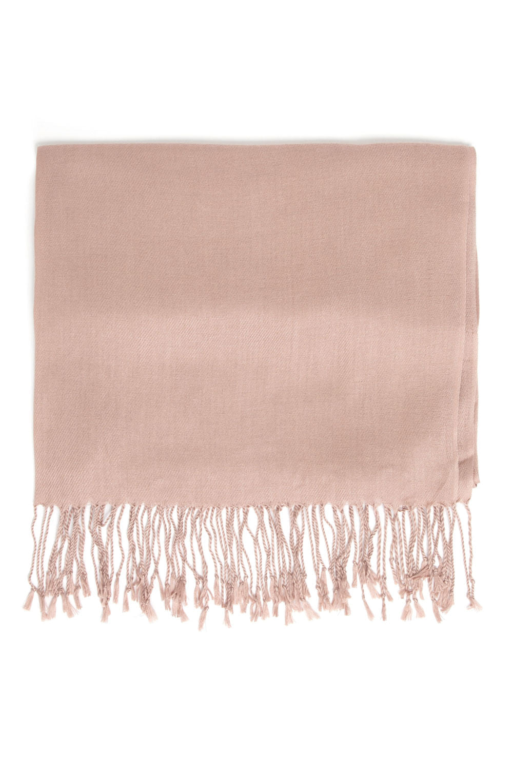 LENÇO PASHMINA FRANJAS PELE