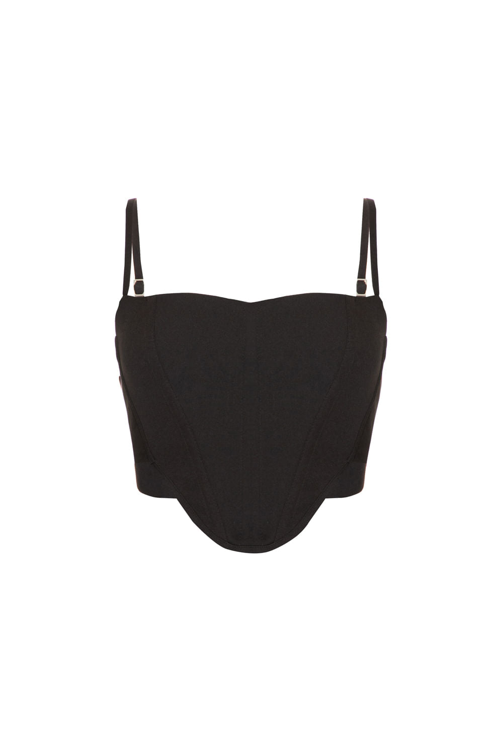 TOP CROPPED CREPE EDIE PRETO