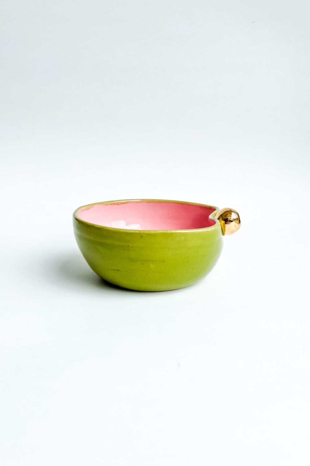 BOWL FREESIA VERDE E ROSA