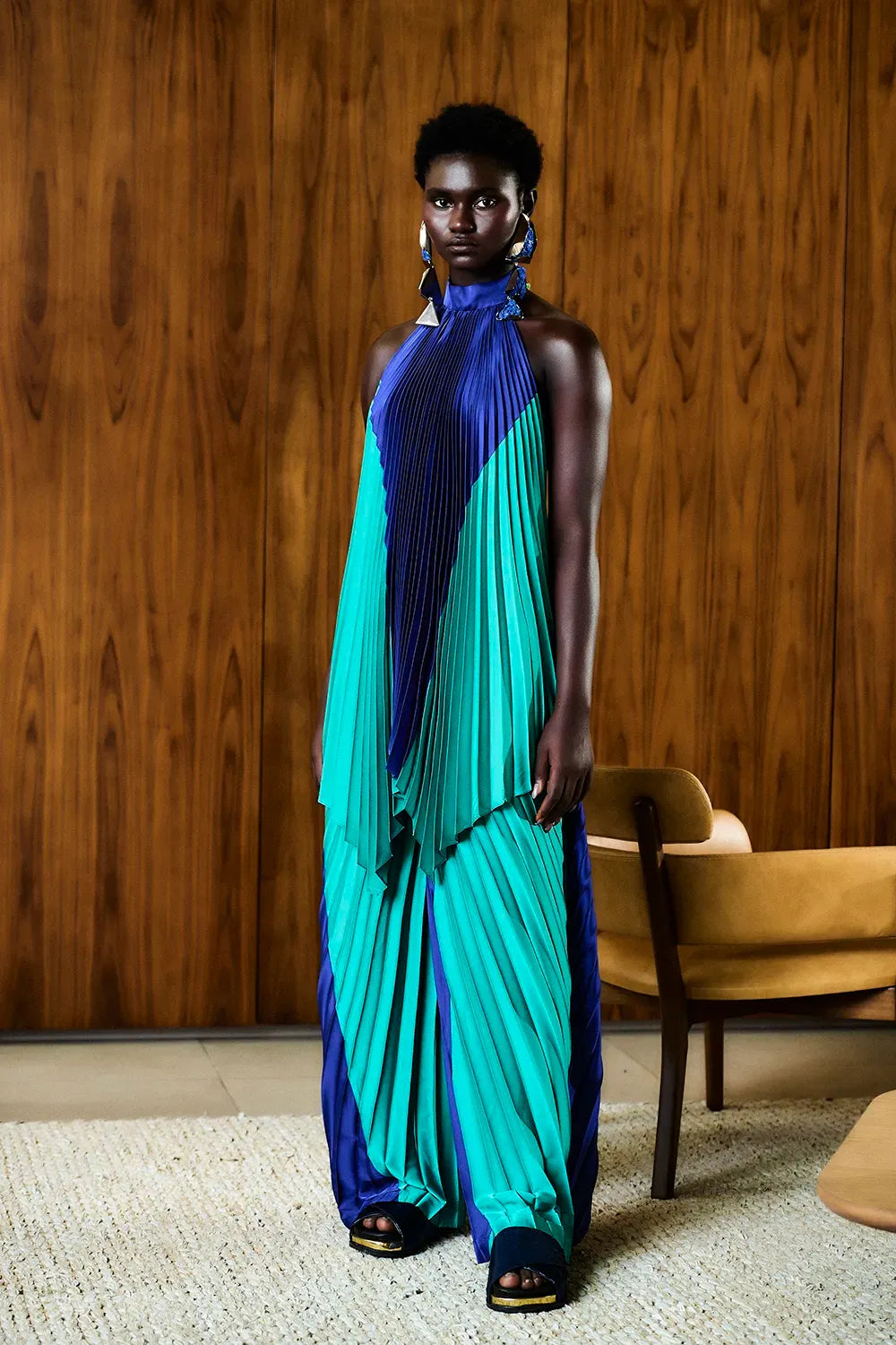 BLUSA CETIM FATIHA VERDE