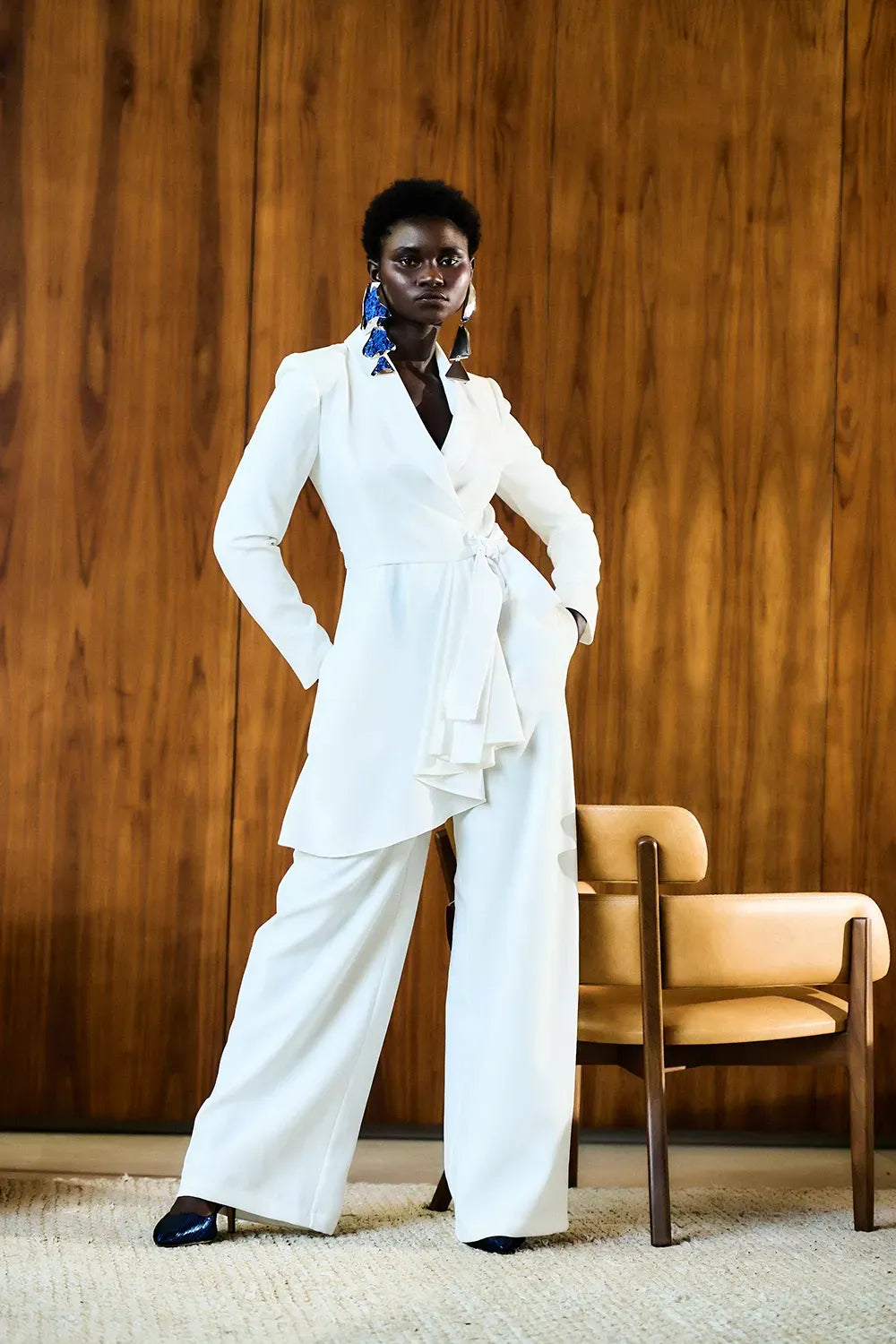 MACACÃO CLASSIC CREPE OFF WHITE