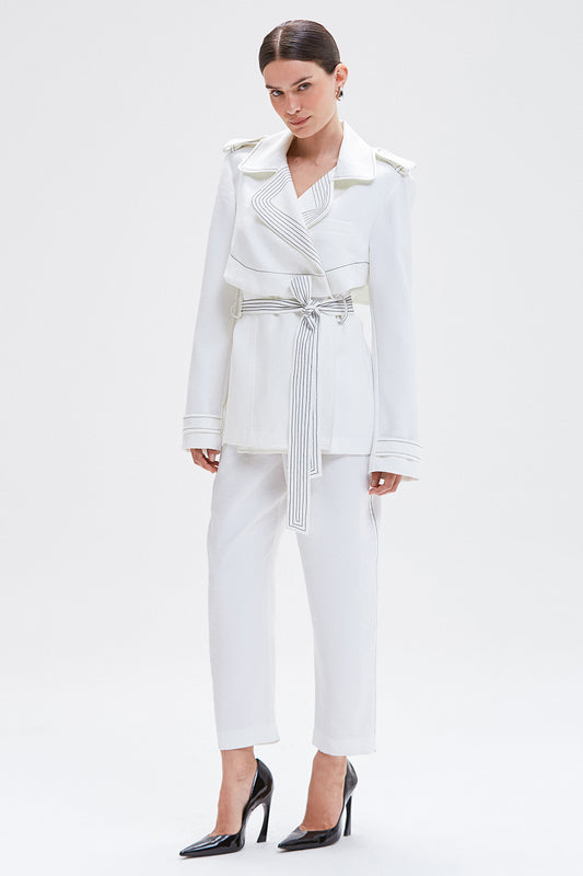 CALÇA MORDEN TWILL OFF WHITE