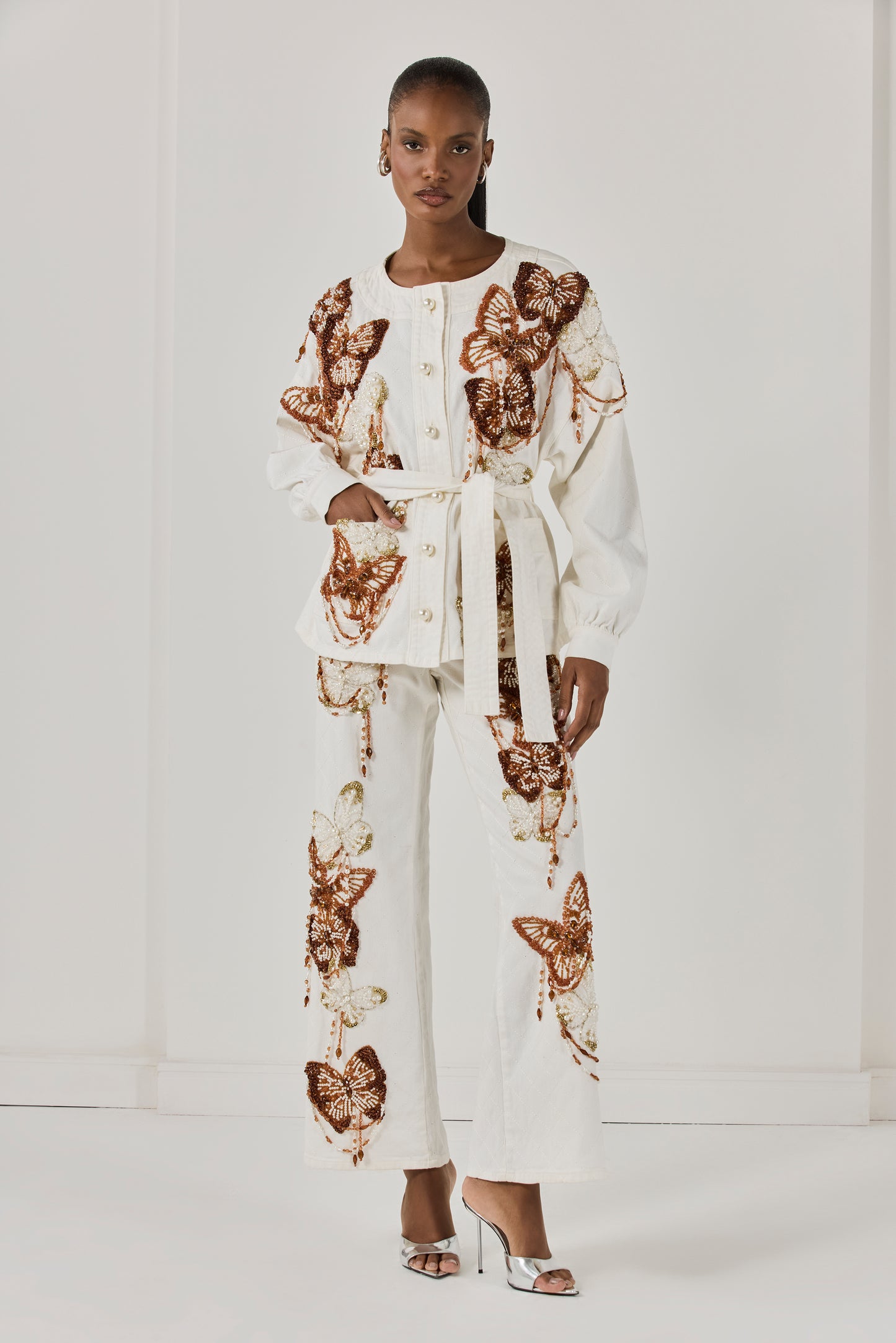 JAQUETA BUTTERFLY OFF WHITE