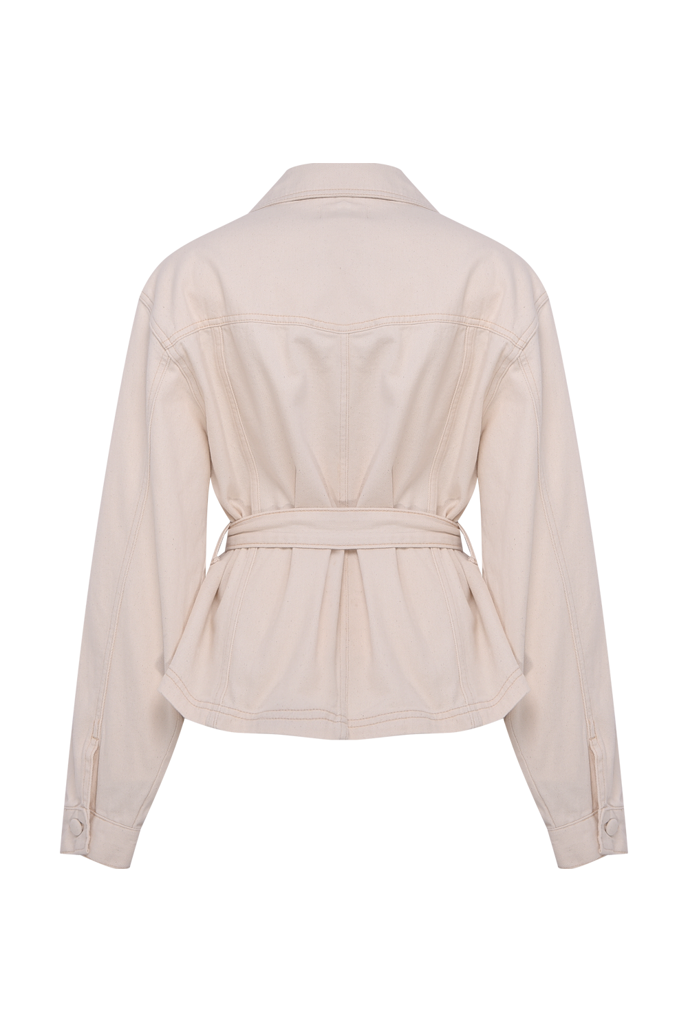 JAQUETA ALINA DENIM OFF WHITE
