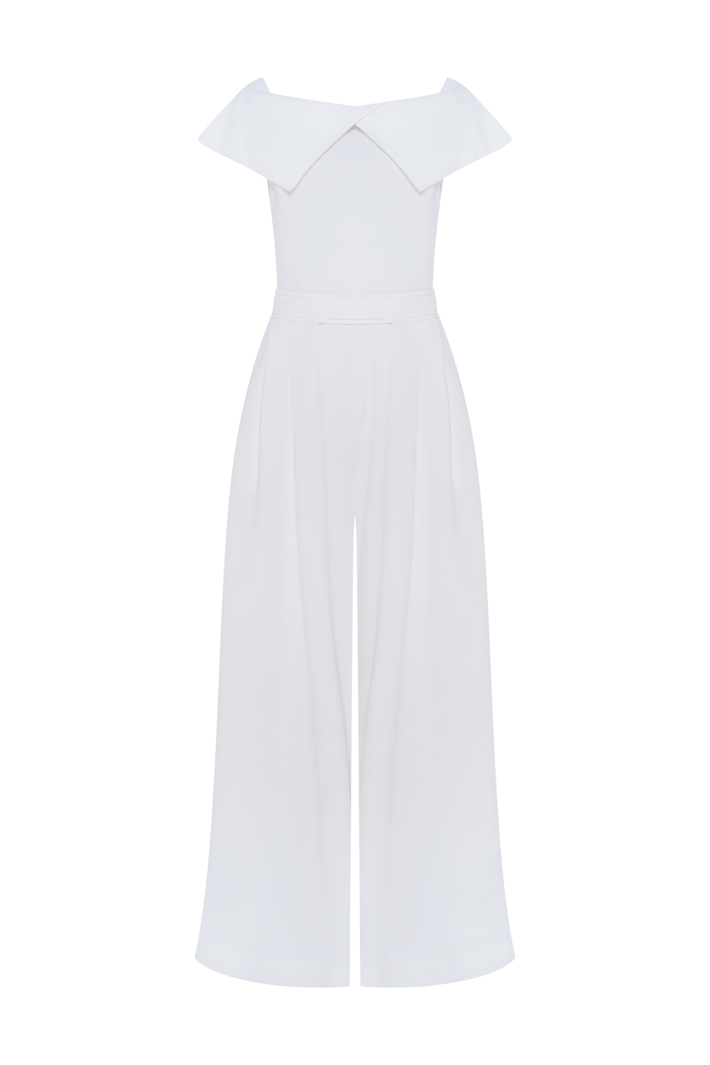 MACACÃO DUAL CREPE OFF WHITE