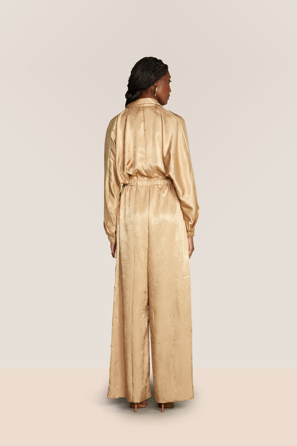 MACACÃO STELLAR WEAVE BEGE