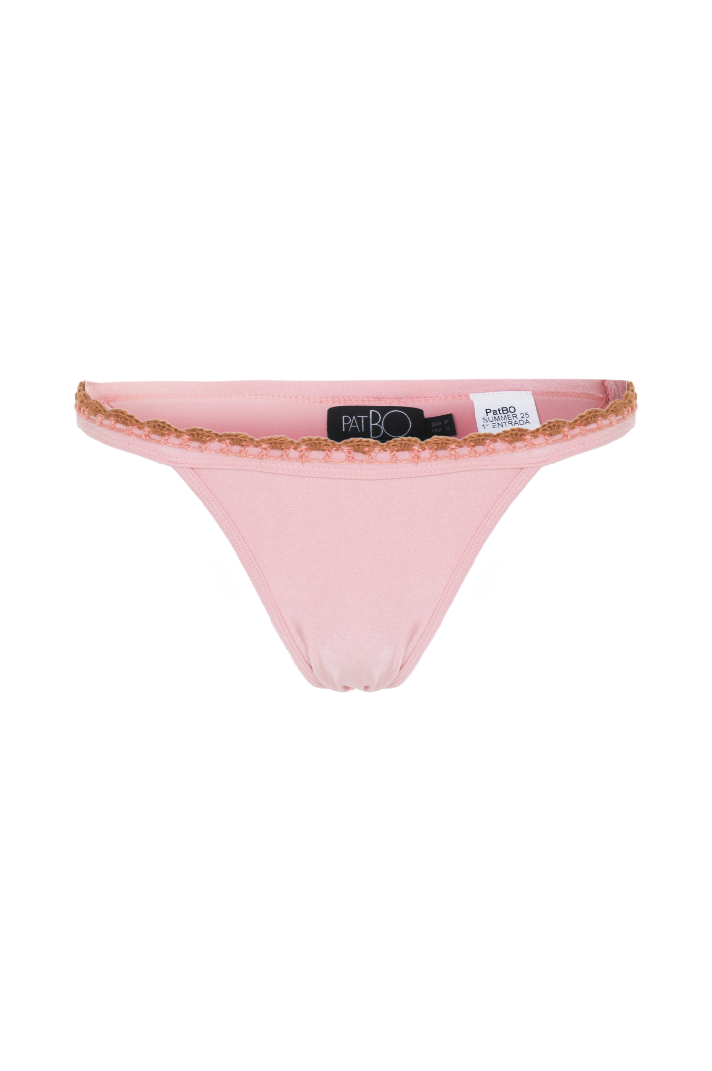 CALCINHA LAGOA LYCRA ROSA