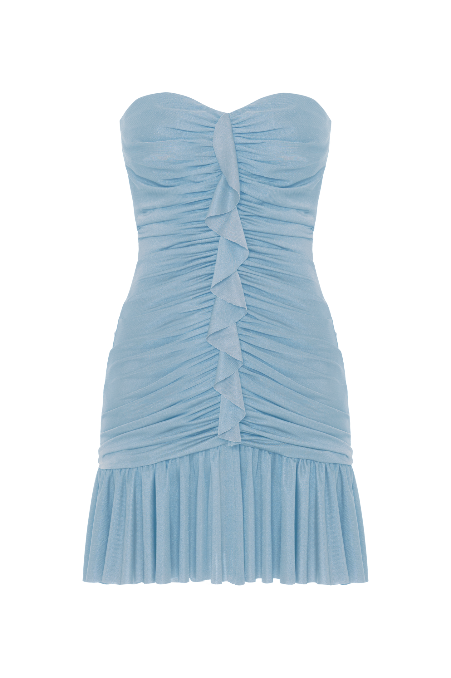 VESTIDO CURTO SUNKISSED JERSEY AZUL