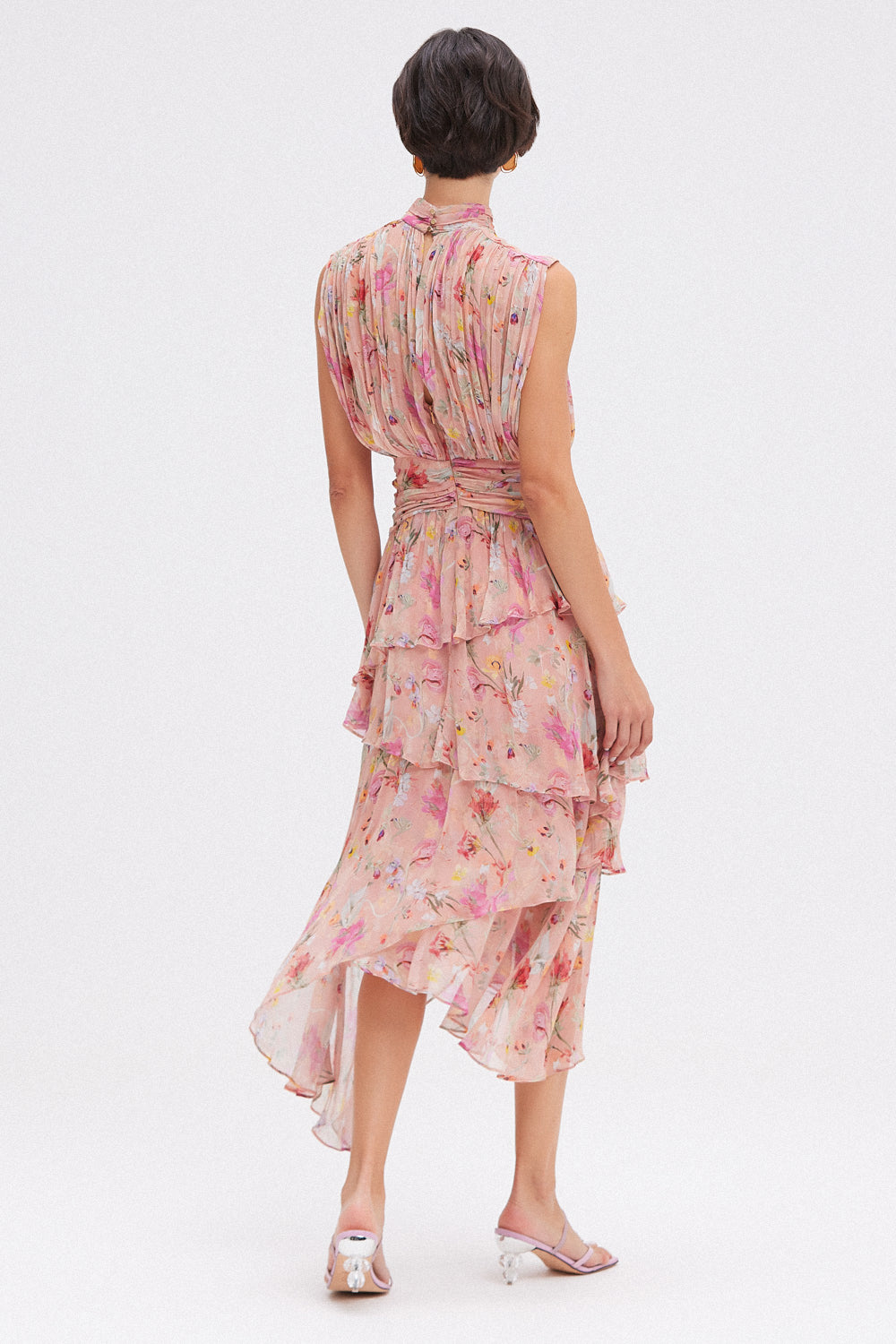 VESTIDO MIDI PATBO 25 LARANJA