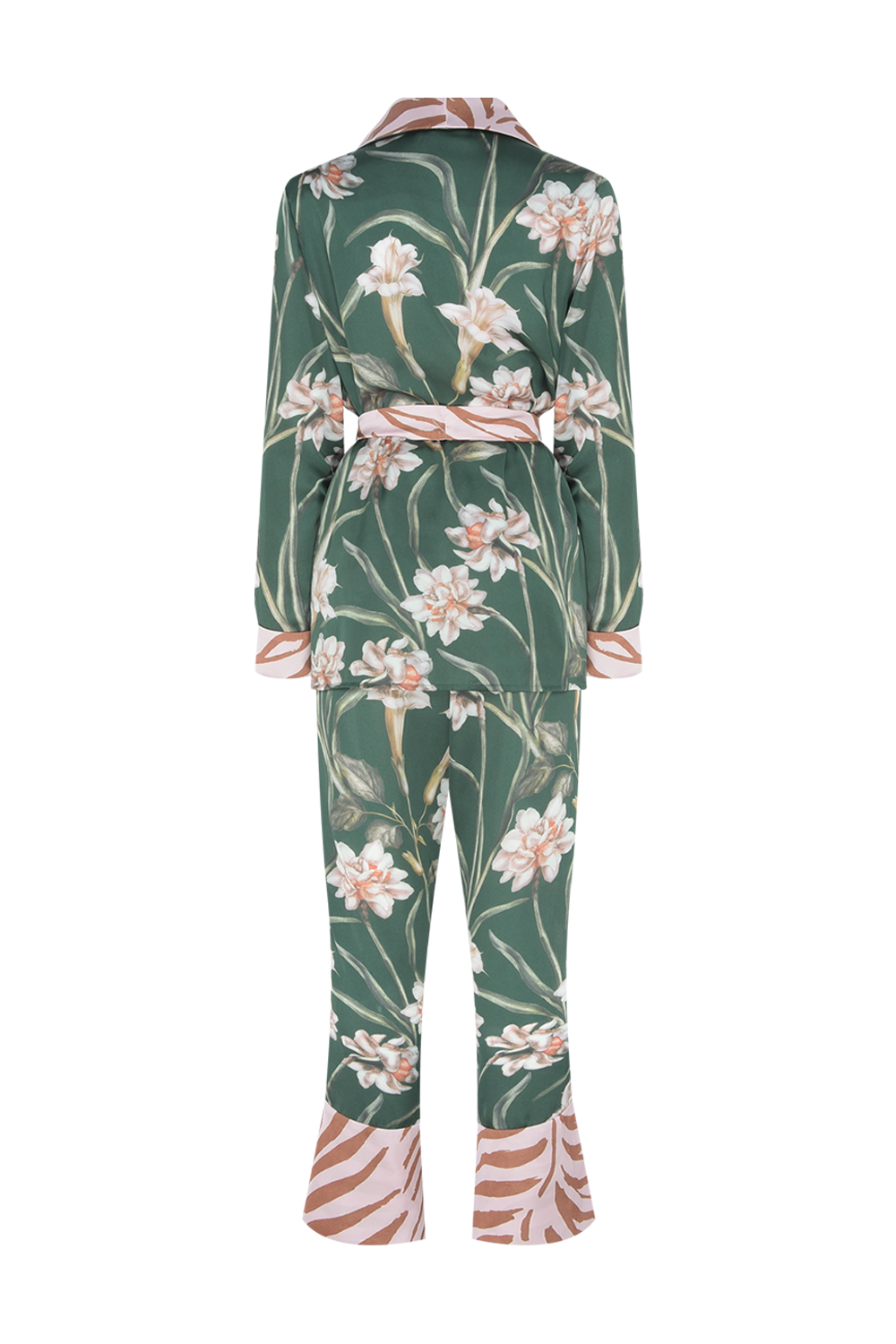 PIJAMA LONGO NARCISSUS VERDE ESCURO