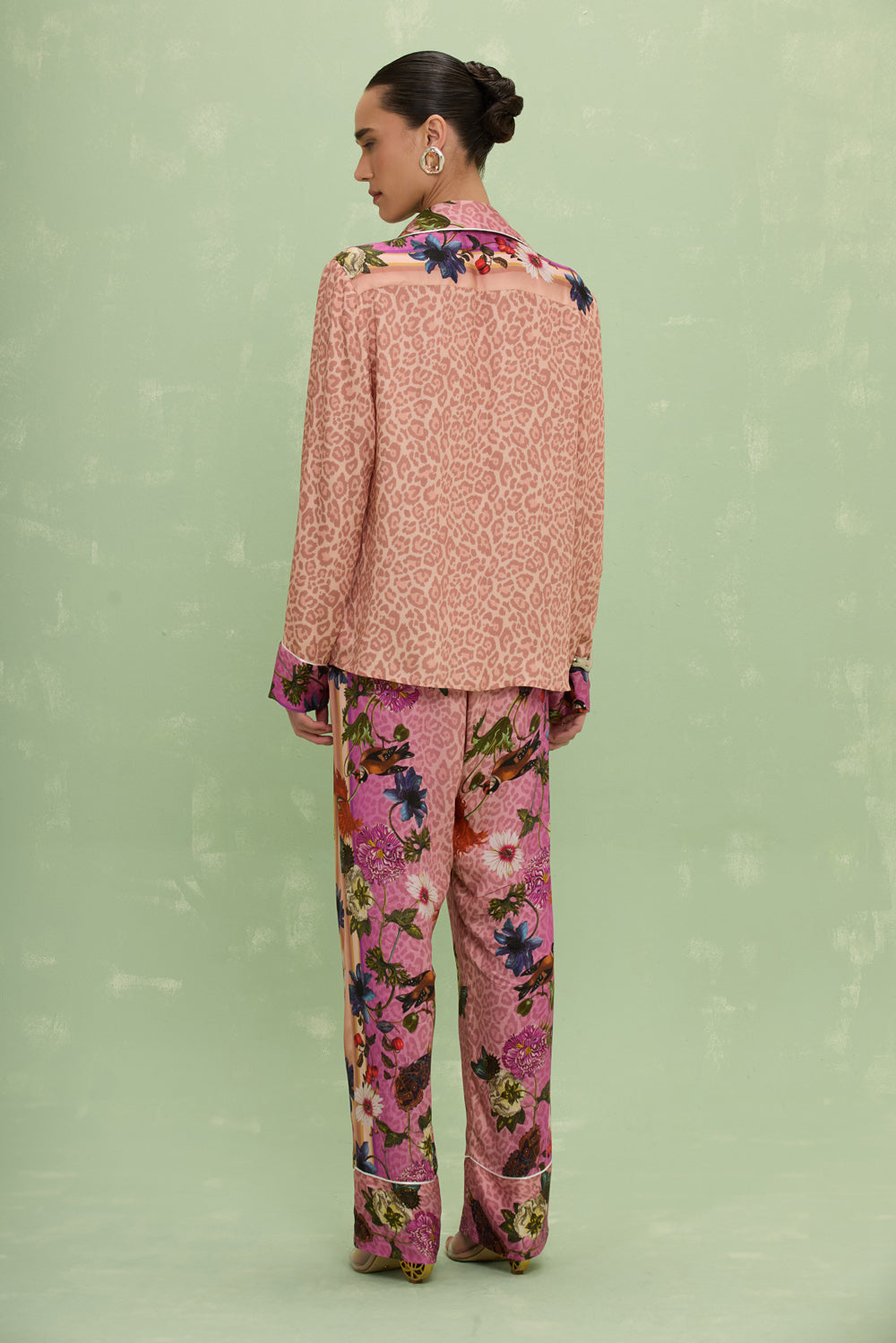 PIJAMA WILD FLOWER ROSA