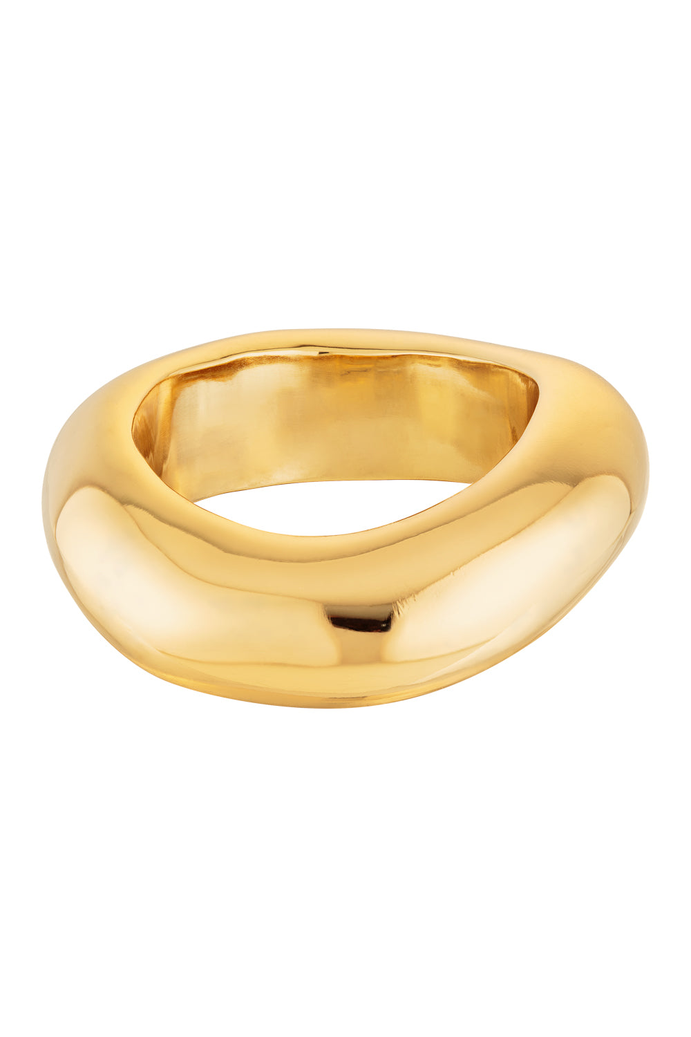 PULSEIRA ARGOLA TITA METAL DOURADO