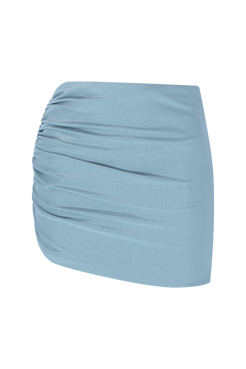 SAIA CURTA GROOVY LYCRA AZUL
