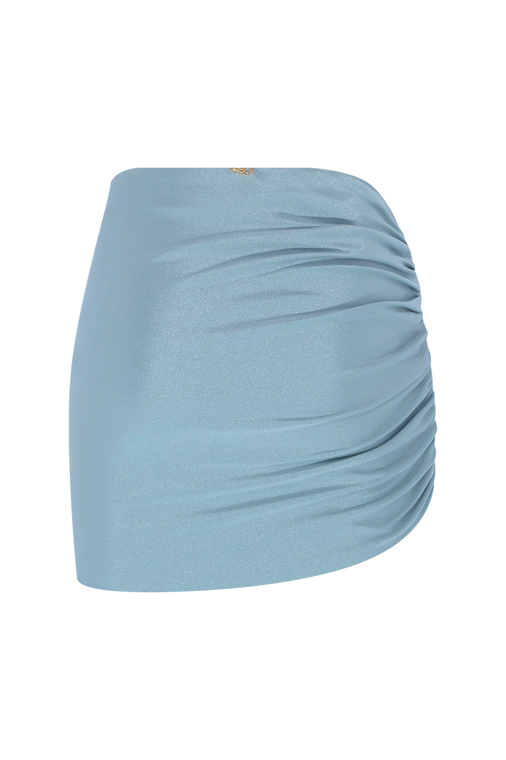 SAIA CURTA GROOVY LYCRA AZUL