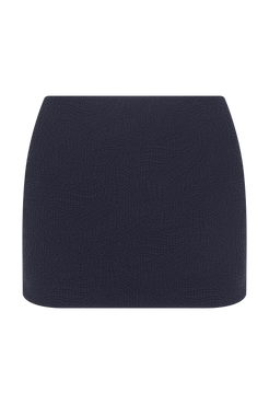 SAIA CURTA BREEZE JACQUARD PRETO