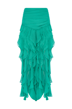 SAIA LONGA CHIFFON DAYDREAM VERDE