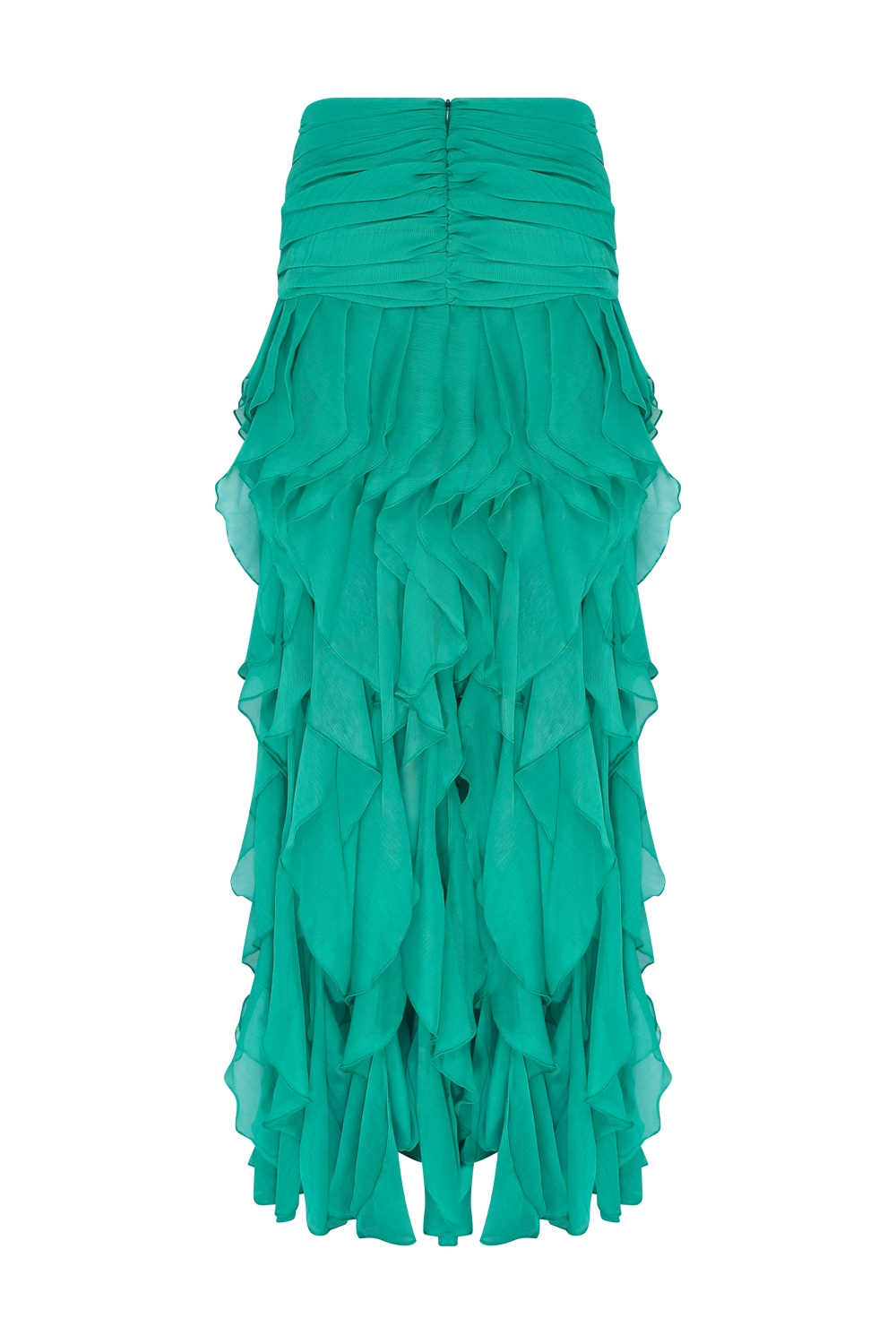 SAIA LONGA CHIFFON DAYDREAM VERDE