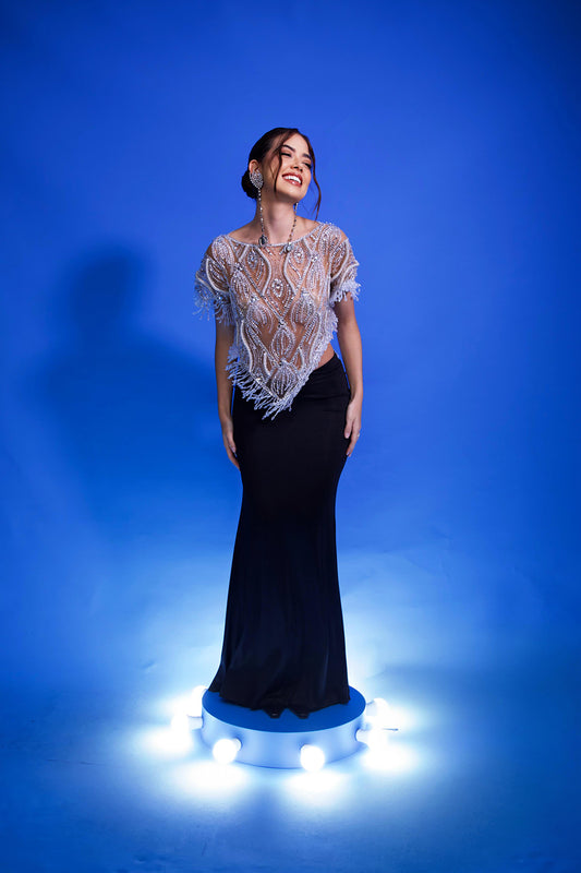 THE VITORIA SKIRT PRETO