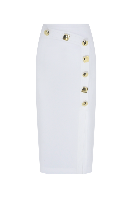 SAIA CREPE GOLDENTIME OFF WHITE