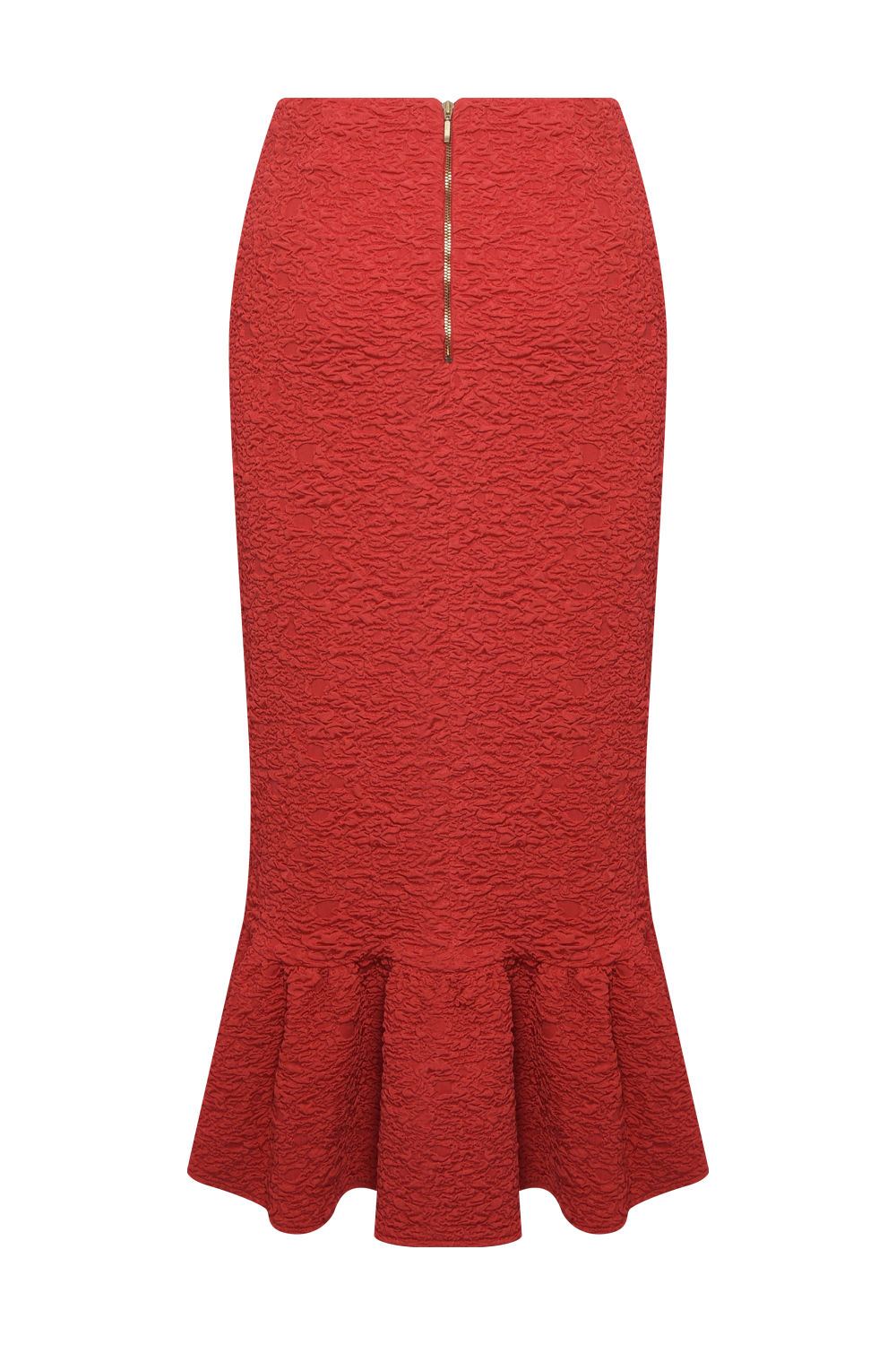 SAIA MIDI PAPILON JACQUARD VERMELHO