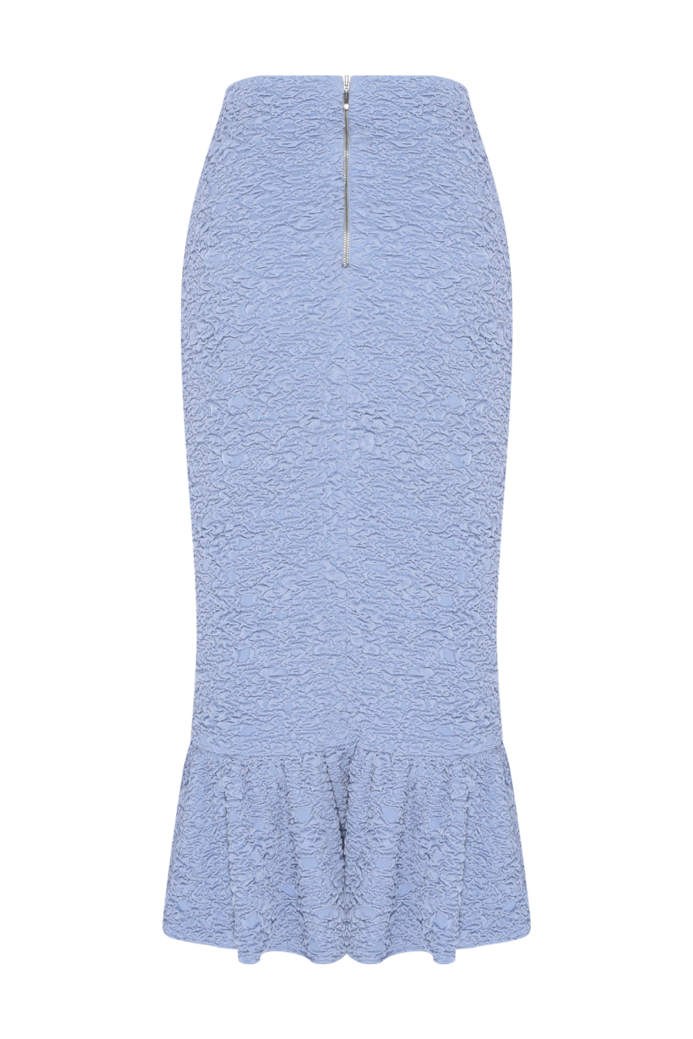 SAIA MIDI PAPILON JACQUARD AZUL