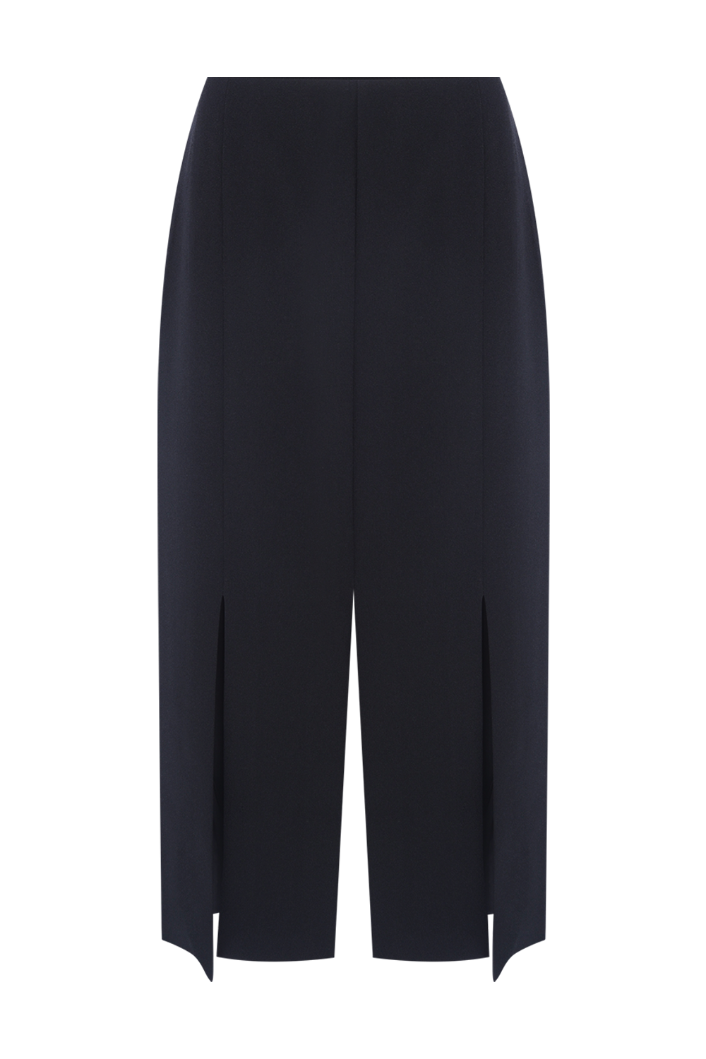 SAIA MIDI DUAL CREPE PRETO