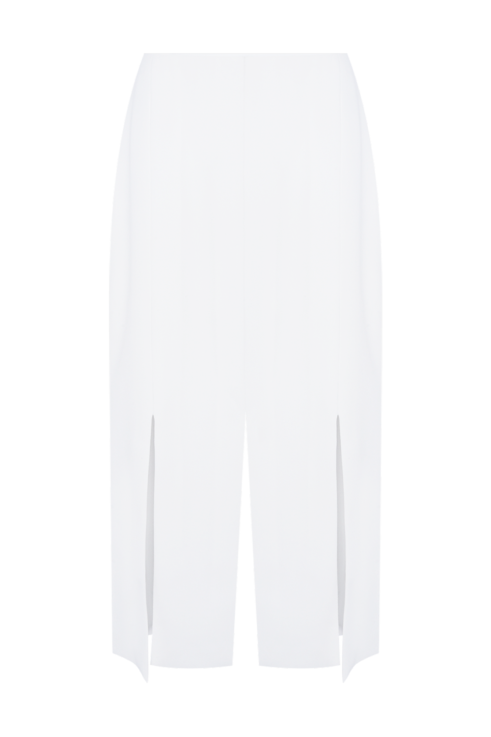 SAIA MIDI DUAL CREPE OFF WHITE