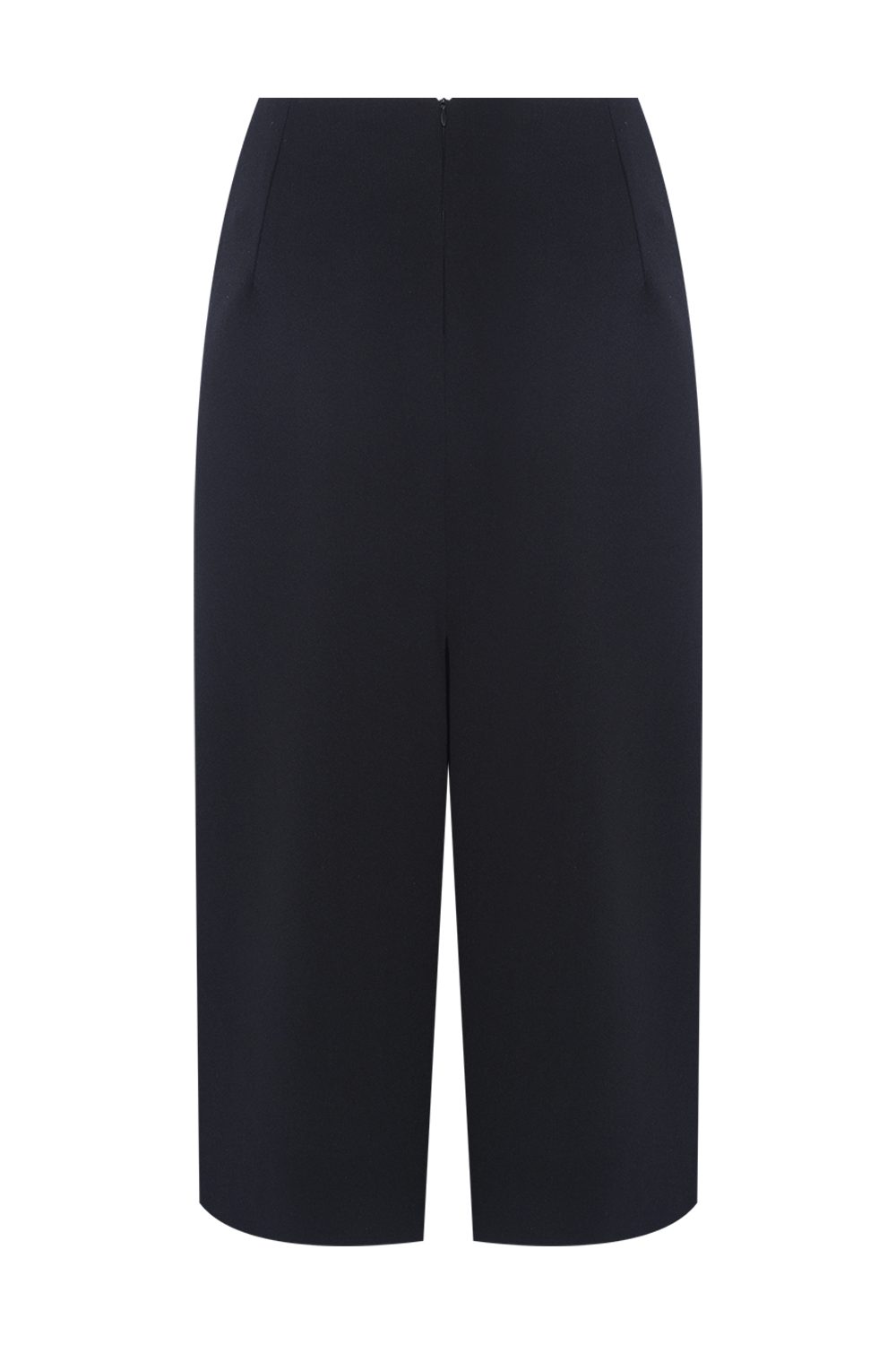SAIA MIDI DUAL CREPE PRETO