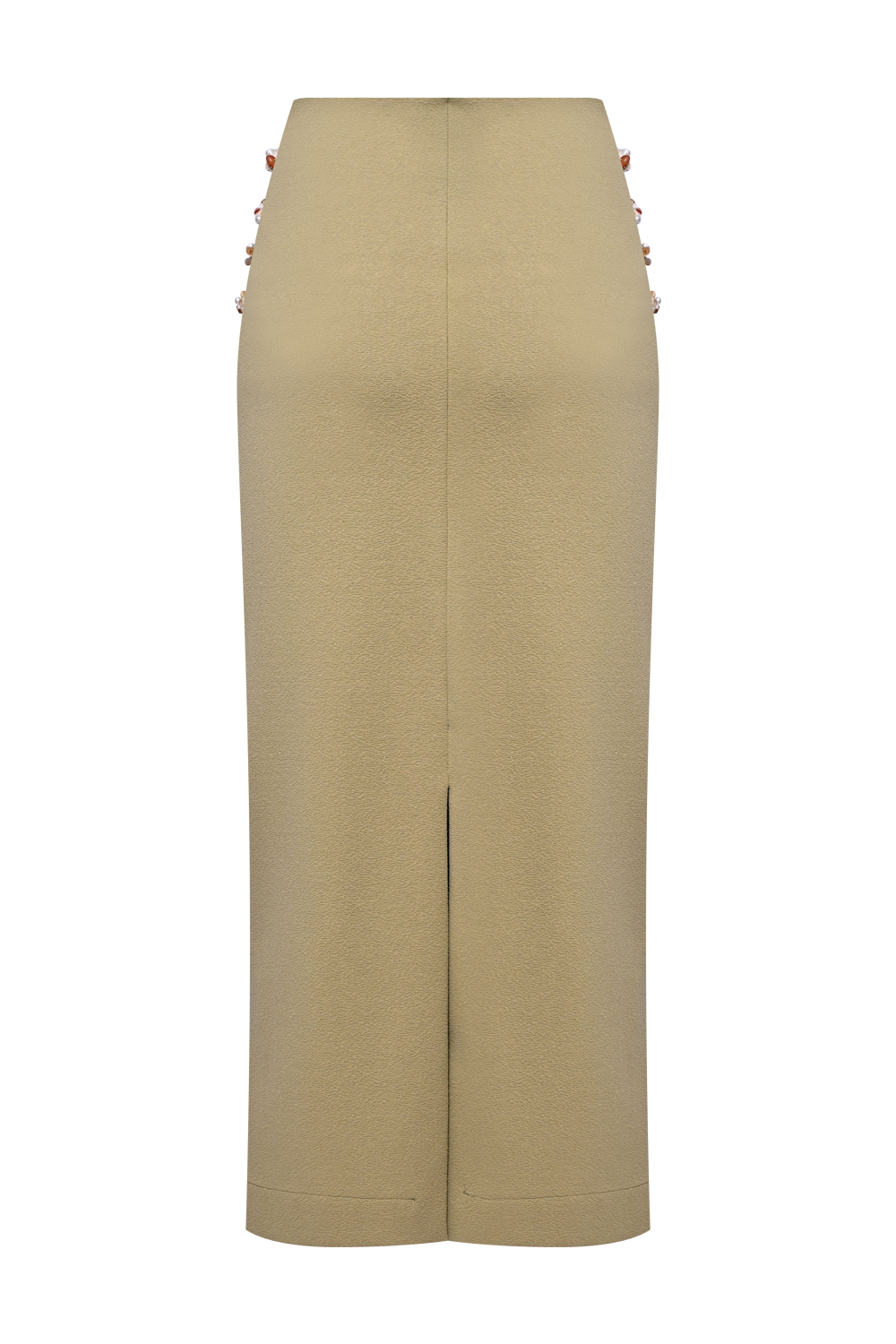 SAIA MIDI MALHA JADE VERDE