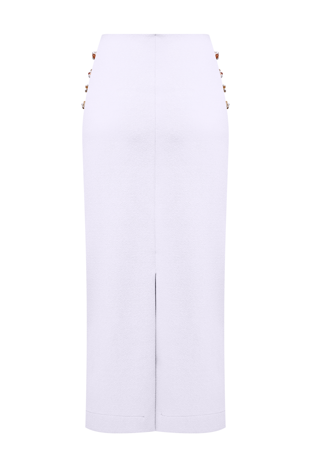 SAIA MIDI MALHA JADE OFF WHITE
