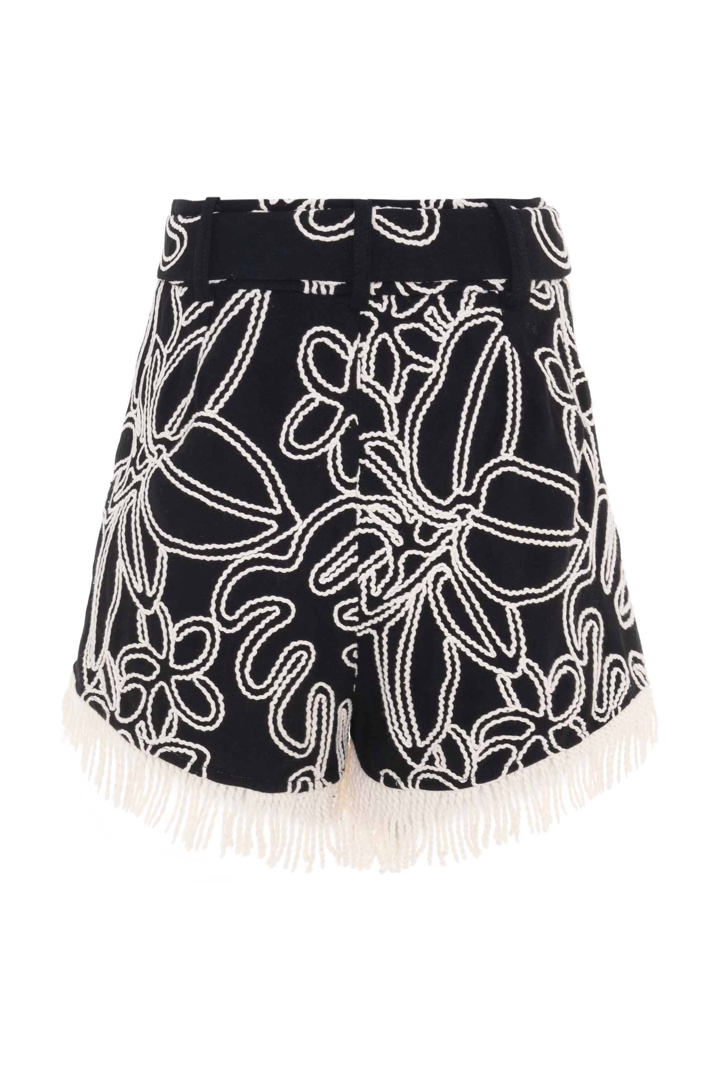 SHORTS LINHO ASAS PRETO
