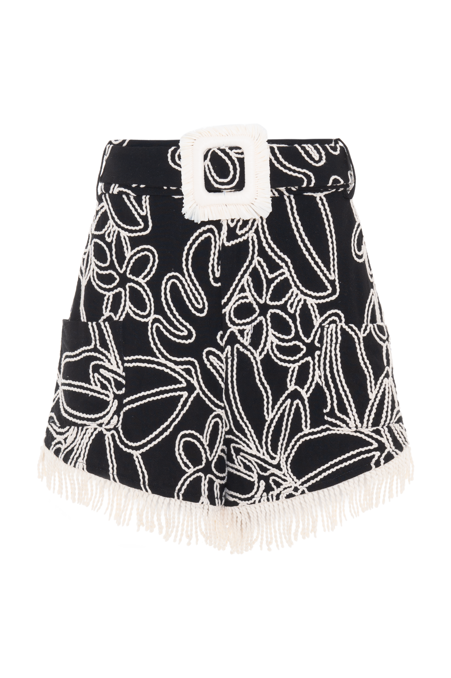 SHORTS LINHO ASAS PRETO