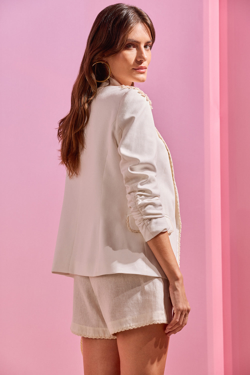 BLAZER LINHO TROPIC OFF WHITE