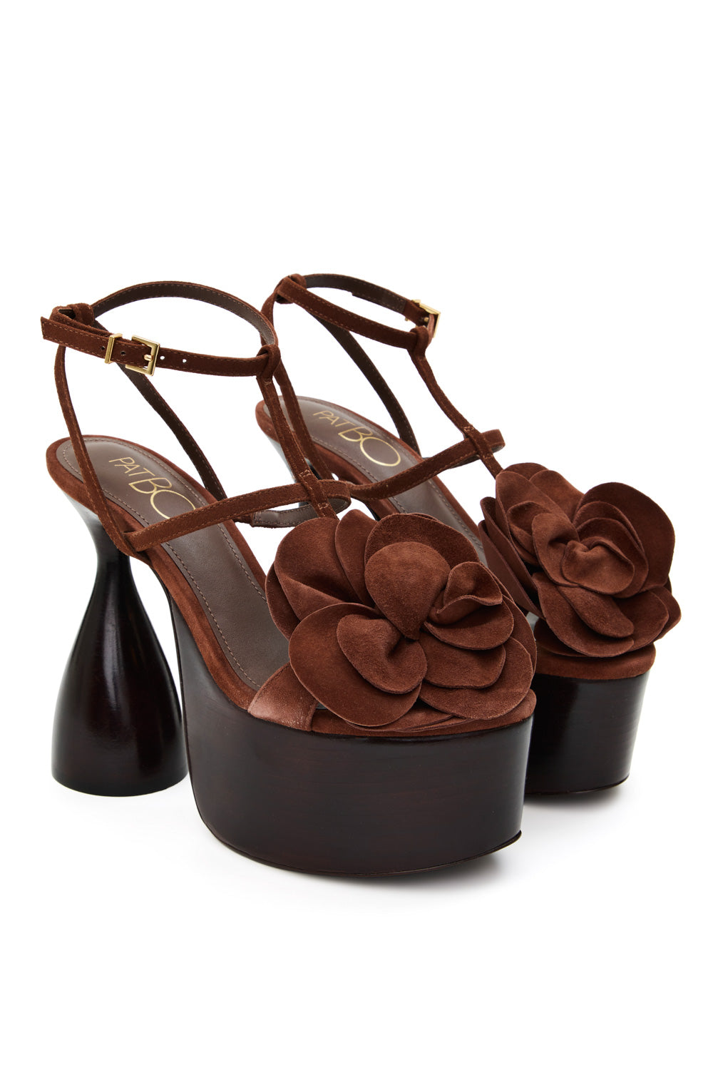 SANDALIA LEILA MARROM ESCURO