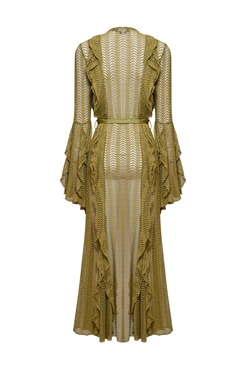 SAIDA DE PRAIA LONGA TELA WAVES VERDE