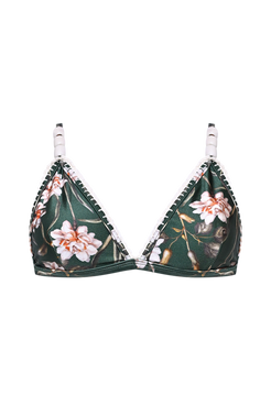 TOP LYCRA NARCISSUS VERDE ESCURO