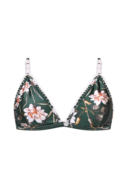 TOP LYCRA NARCISSUS VERDE ESCURO
