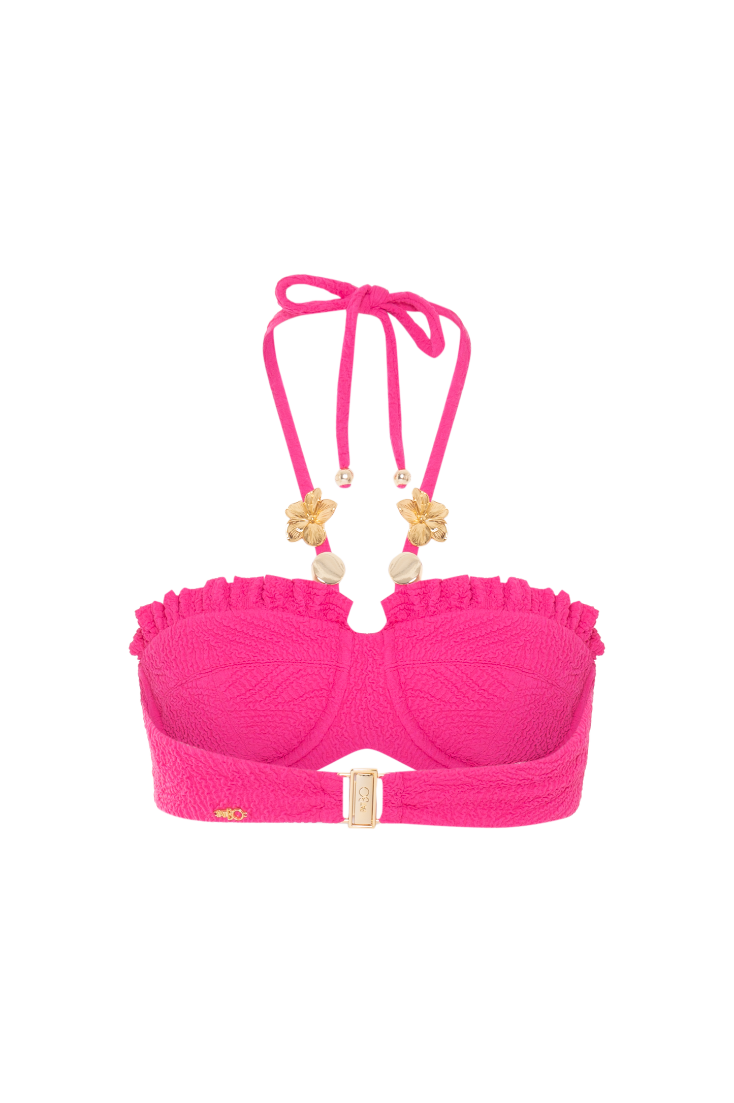 TOP DE BIQUINI BREEZE JACQUARD ROSA